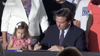 DeSantis Doesn't Cave To Woke Mob, Signs Bill Protecting Women's Sports