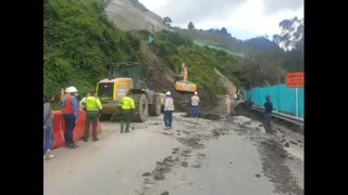 Lluvias ocasionan deslizamientos en vías de acceso a Bucaramanga