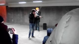 Уличные музыканты подземной Москвы