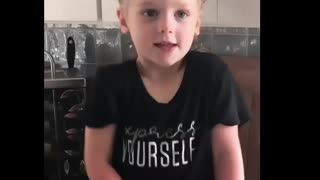 Cooking show with adorable 3 year old