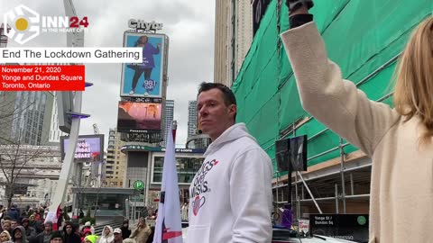 [Censored on Youtube] Torontonians Gather to Protest Full Lockdown | Nov 21, 2020 |