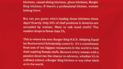 Burger King feeling the heat after "Women belong in the kitchen" tweet