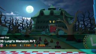 Mario Kart Tour - Luigi’s Mansion R/T Gameplay (Mario vs. Luigi Tour)