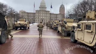 Michigan State Capitol Troops