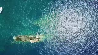 Lanai Hawaii Land and Sea Drone Video
