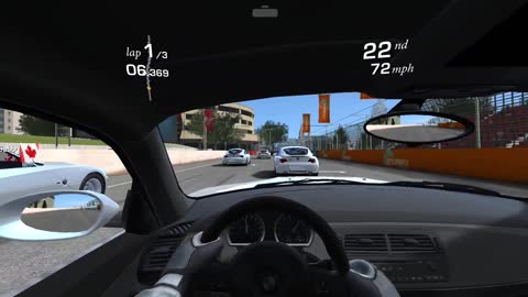 Real racing 3 the Melbourne Cup in the BMW 24 m coupe
