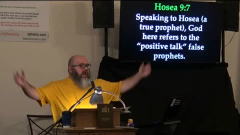 032 Hosea 9:1-10 (Expository Study of Hosea) 2 of 2