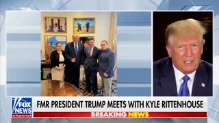 BREAKING: Trump Meets with Kyle Rittenhouse Days After Verdict