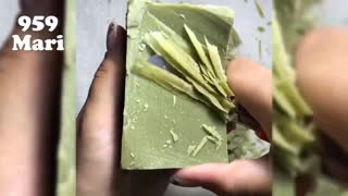 Satisfying Soap Cutting Video