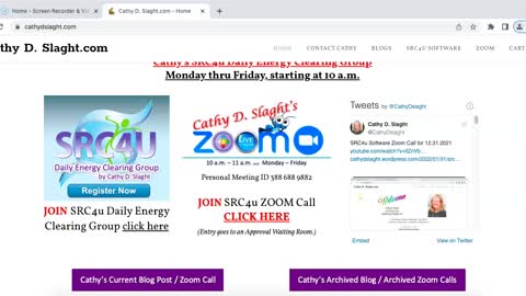 SRC4U Software Zoom Call 3 30 2022 by Cathy D. Slaght