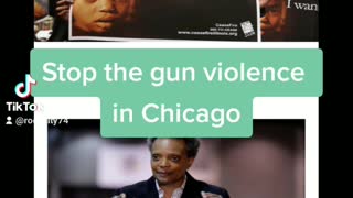 Stop the gun violence in Chicago please