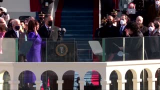 Kamala Harris sworn in as U.S. vice president