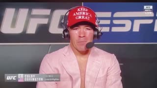 President Trump called Colby Covington after his win!!