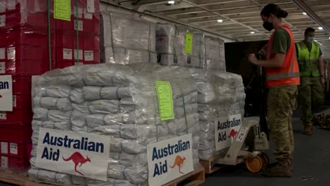 Relief efforts ramp up in Tonga, more aid arrives