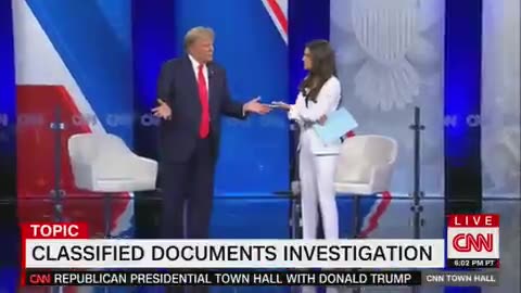 Trump Calls CNN Lady Host a "Nasty Person"
