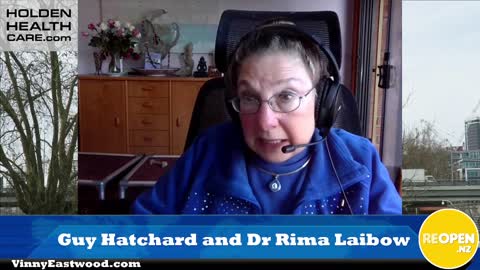 Dr. Rima on the Vinny Eastwood Show