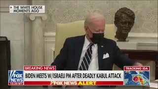 Biden once again refuses to take reporters' questions about Afghanistan
