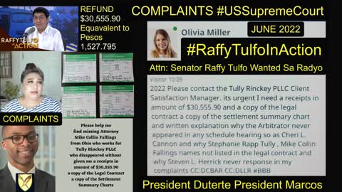 Tully Rinckey PLLC - Mike C. Fallings Esq - One News Page - Supreme Court - Better Business Bureau / Complaints Refund $30,555.90 Legal Malpractice Breach Of Contract - State BAR Of Texas - Foxnews - OAN - Newsmax - Manila Bulletin