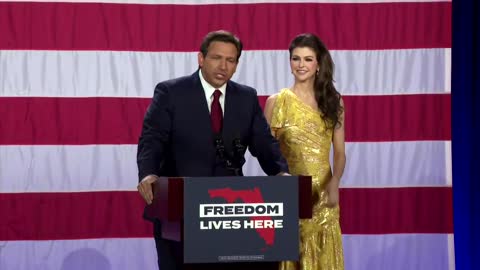 GREAT Re-Election Victory Speech by Gov Ron DeSantis