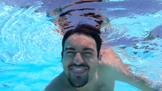 Underwater Smiling