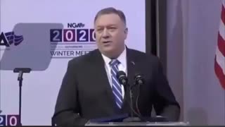 POMPEO previous Warning to Governor's - China