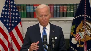Biden Brain Freeze as He Tells Reporter Not to Look at Teleprompter