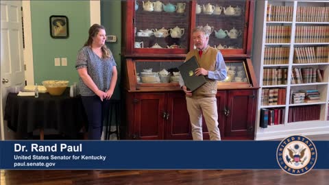 Dr. Rand Paul Honors Kelsey's on Main as Senate Small Business of the Week - April 12, 2022
