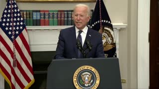 Biden doubles down on "wait and see" approach to Taliban