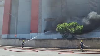Durban CBD building fire: emergency teams remain on standby