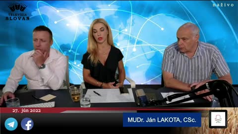 MUDr. Ján LAKOTA v TV SLOVAN 27.6.2022 (VIDEO SK, 69 min)