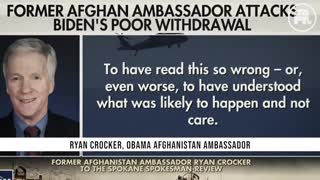 Former Obama Officials Rip Biden's Afghanistan Disaster