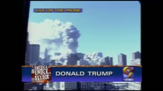 Donald Trump reacts in real time to 9/11
