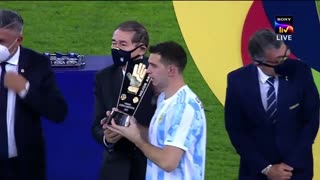 Celebration Of Copa America Championship 2021 | Argentina Vs Brazil (1 - 0)