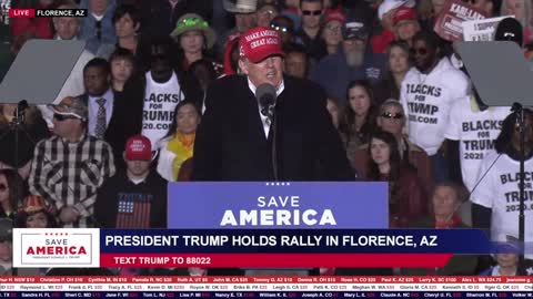 Trump Rally in Florence, AZ (1/15/2022)