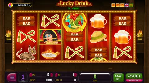 Lucky Drink In Egypt by Belatra Games | BetPokies.com