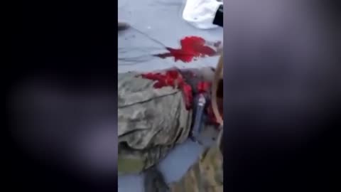 Les Ukrainiens torturent les prisonniers Russes à coups de fusils !