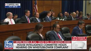 Nunes speaks at whistleblower hearing