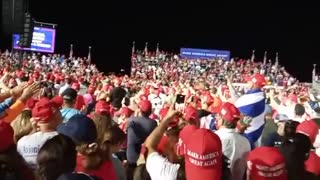I will Vote for President Trump from the Miami Rally!!