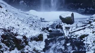 Winter Waterfall