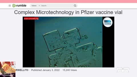 Evidence of Disturbing Nano Circuitry May have been found in Pfizer Vaccine!