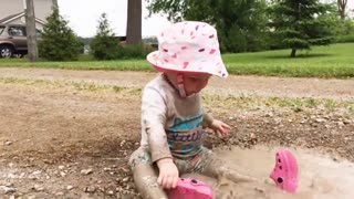 Funny Babies Playing With water.2