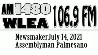 Wlea Newsmaker, July 14, 2021, Assemblyman Phil Palmesano