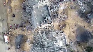 Israeli airstrikes hit Gaza on Eid morning