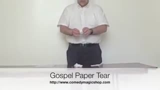 Gospel Paper Tear
