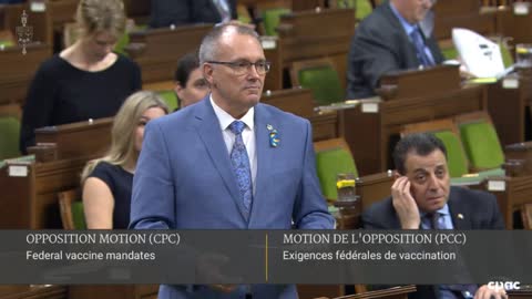 Debate on Motion to End Vaccine Mandates Mar24-22 -Part 2of21 (C)Luc Berthold