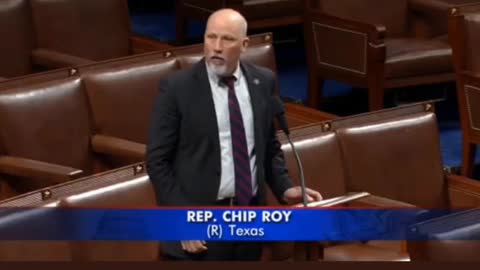 Rep. Chip Roy (TX): When Did We Vote To Go To War?!!
