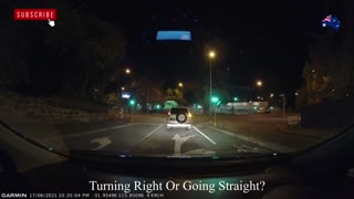 Turning Right Or Going Straight?