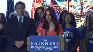 Trinity Christian Press Conference on Fairness in Women's Sports 6/1/21 Clip 01