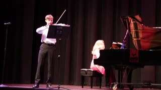 Dmytro Nehrych playing "Le rossignol Op.24 No.2" Henry Vieuxtemps.