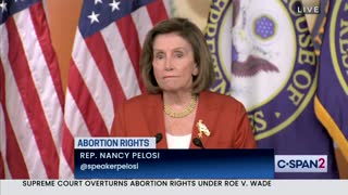 Pelosi WHINES About The Supreme Court's Decision In Cringeworthy Rant